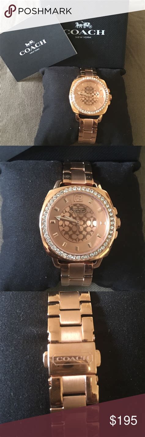 rose gold coach rolex